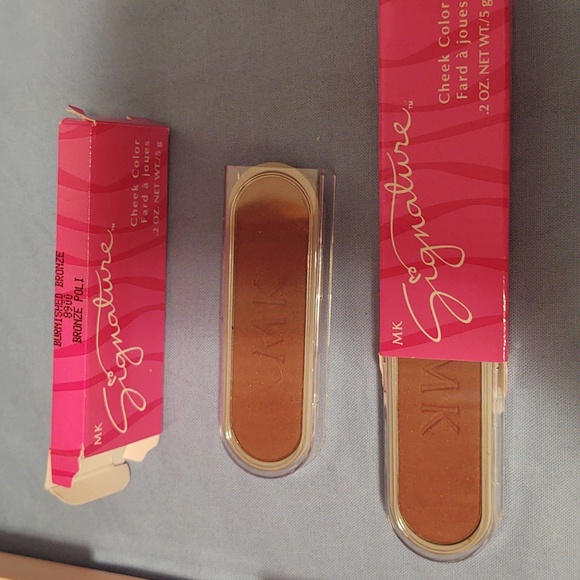 Burnished Bronze Signature Blush Mary Kay Set of 2 New In Box - Picture 3 of 3